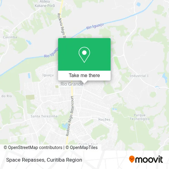 Space Repasses map