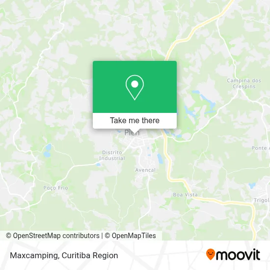 Maxcamping map