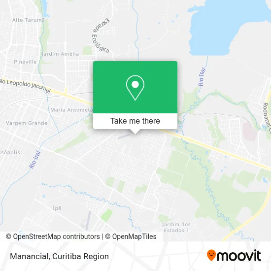 Manancial map