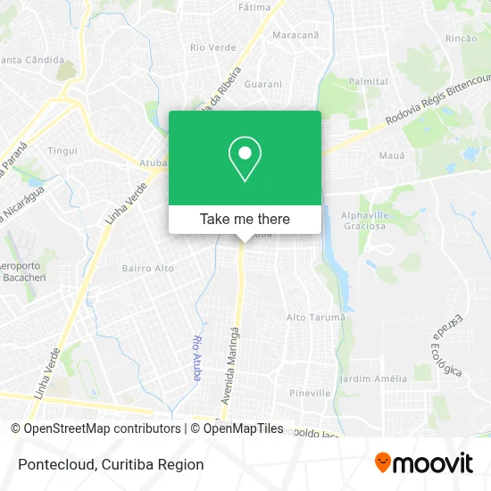 Pontecloud map