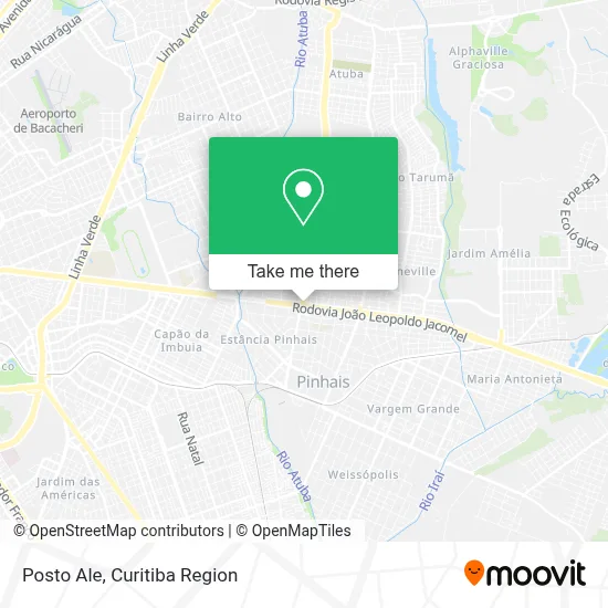 Posto Ale map