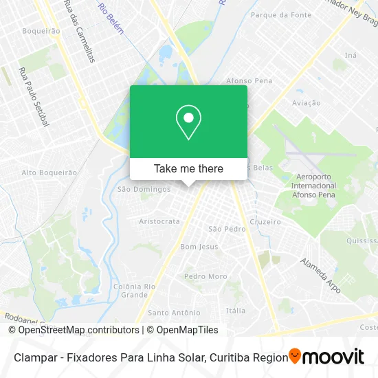 Clampar - Fixadores Para Linha Solar map