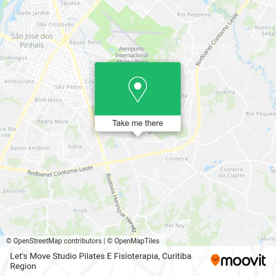 Let's Move Studio Pilates E Fisioterapia map