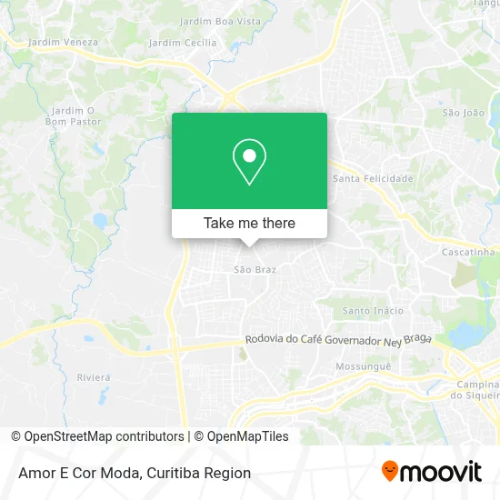 Amor E Cor Moda map