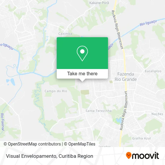 Visual Envelopamento map