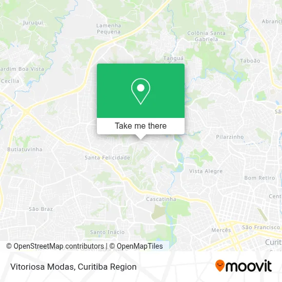 Vitoriosa Modas map
