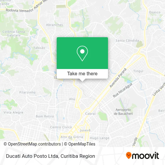 Ducati Auto Posto Ltda map