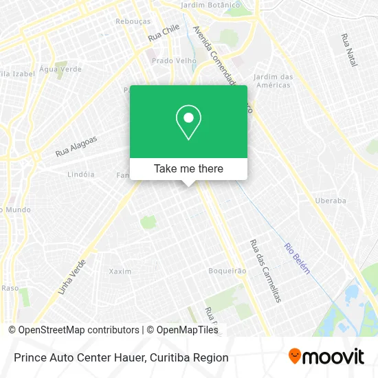 Prince Auto Center Hauer map