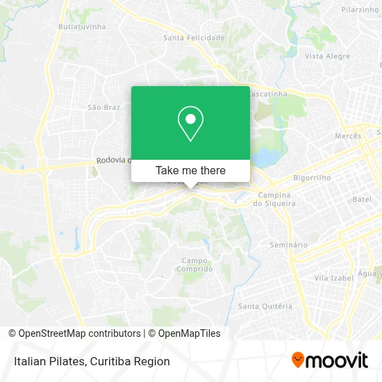 Italian Pilates map