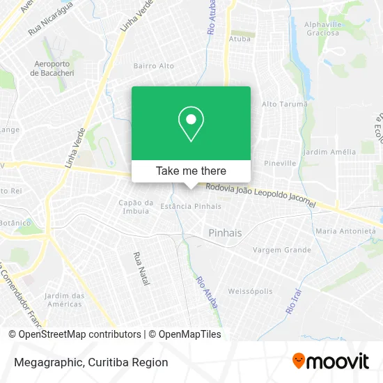 Megagraphic map