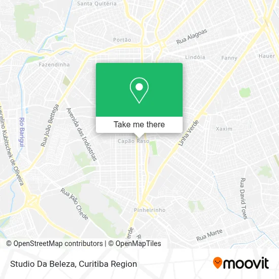 Studio Da Beleza map