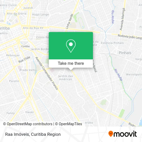 Raa Imóveis map
