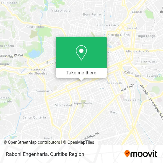 Raboni Engenharia map
