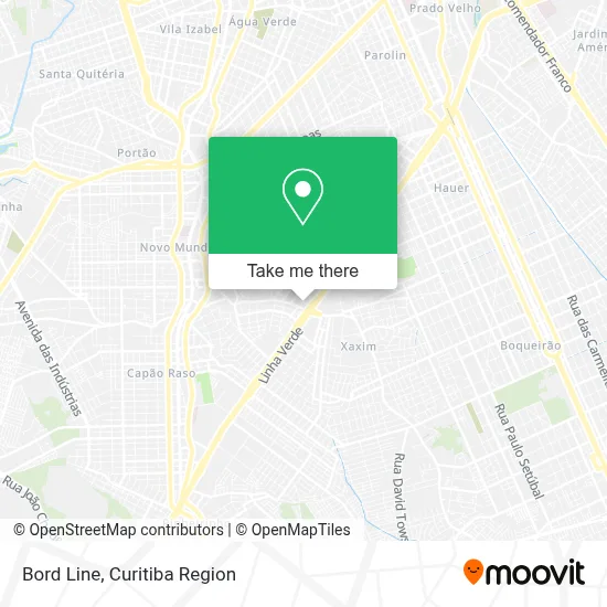 Bord Line map