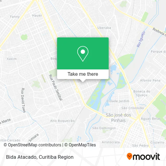 Bida Atacado map