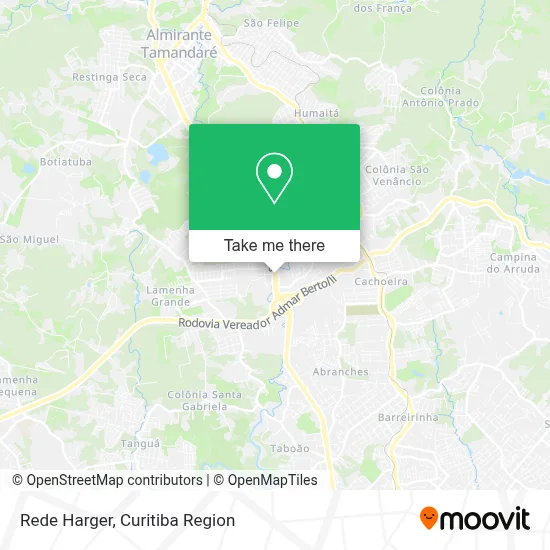 Rede Harger map