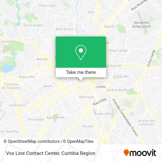 Vox Line Contact Center map