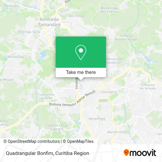 Quadrangular Bonfim map