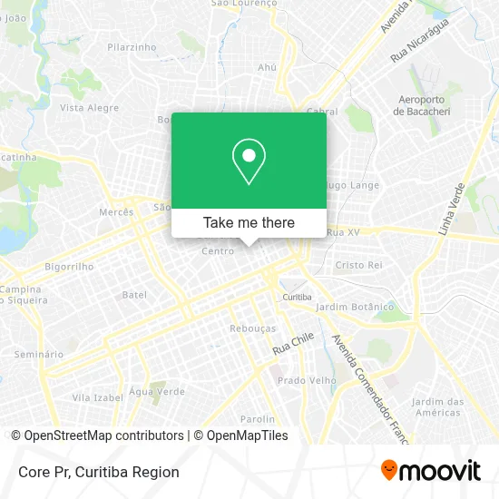 Core Pr map