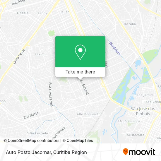 Auto Posto Jacomar map