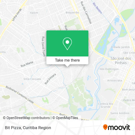 Bit Pizza map