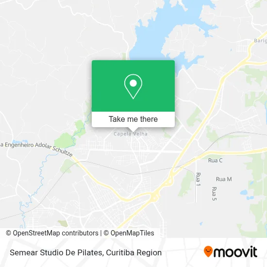 Semear Studio De Pilates map