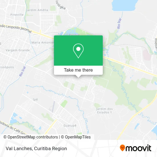 Val Lanches map