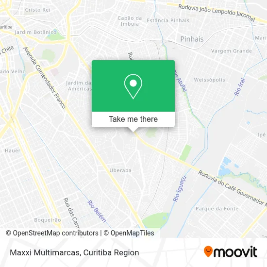 Maxxi Multimarcas map