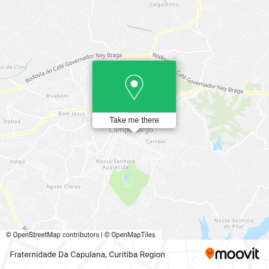 Fraternidade Da Capulana map