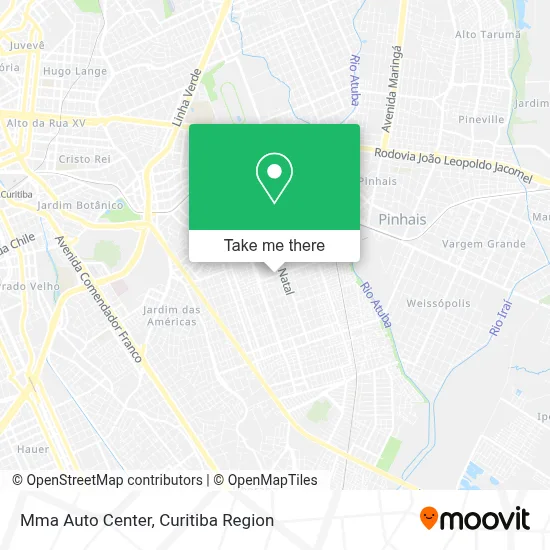 Mma Auto Center map