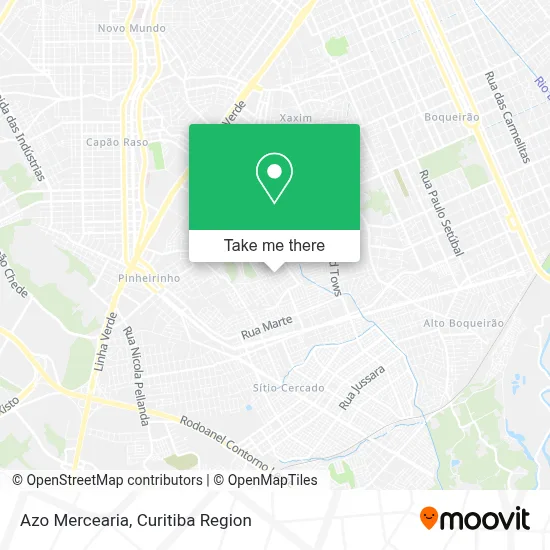 Azo Mercearia map