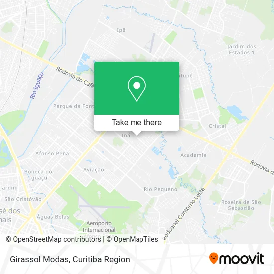 Girassol Modas map