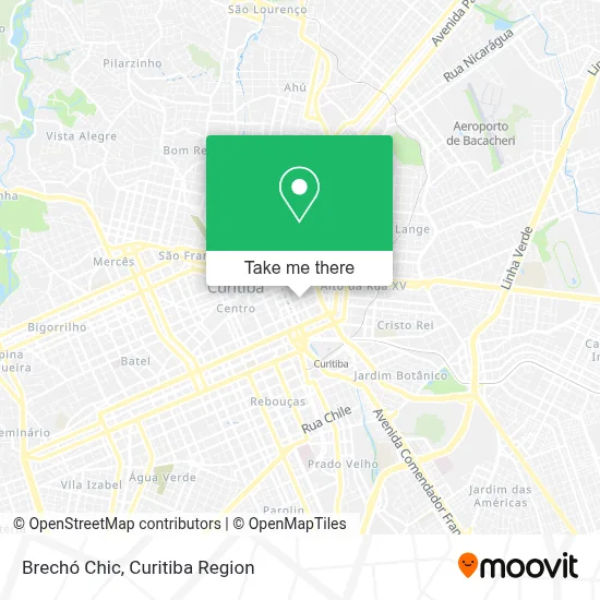 Brechó Chic map