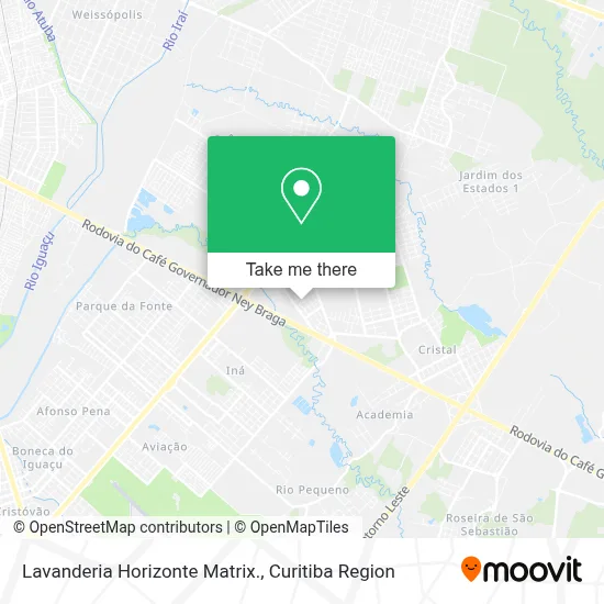 Lavanderia Horizonte Matrix. map