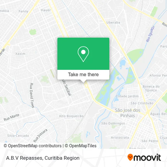 A.B.V Repasses map