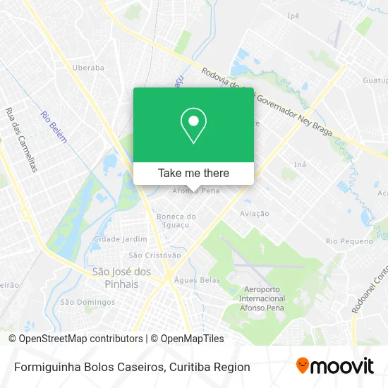 Formiguinha Bolos Caseiros map