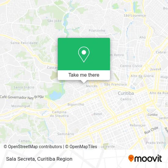 Sala Secreta map