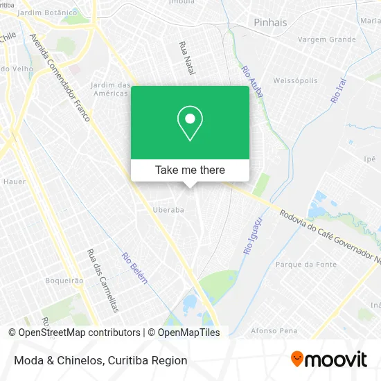 Moda & Chinelos map