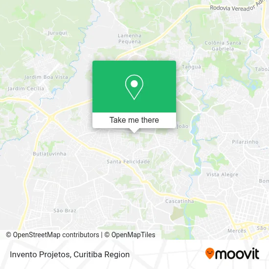 Invento Projetos map