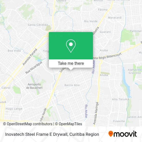 Inovatech Steel Frame E Drywall map