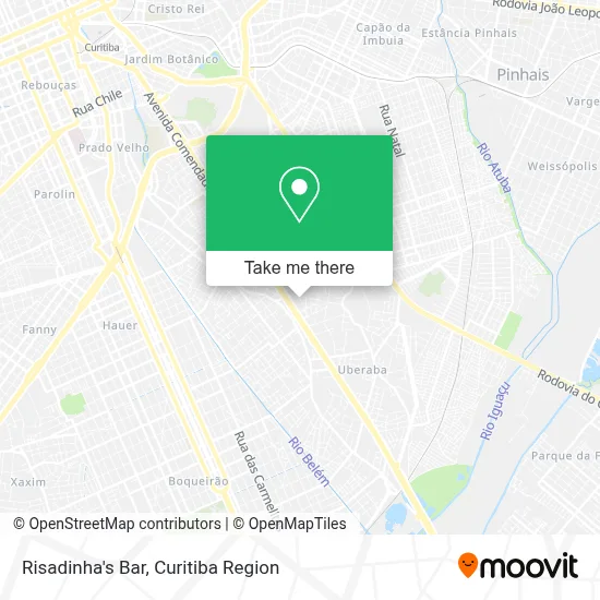 Risadinha's Bar map