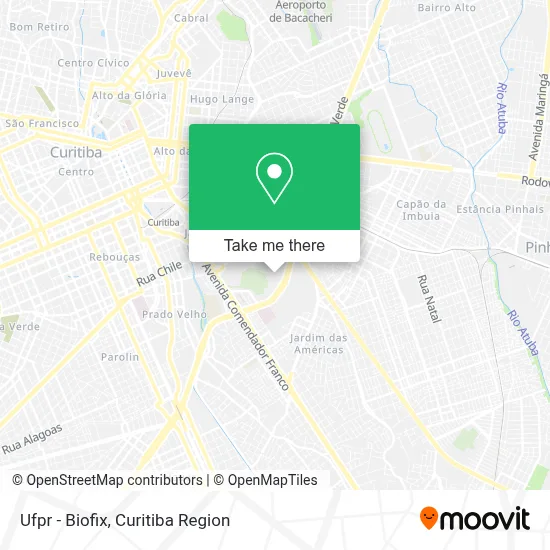 Ufpr - Biofix map