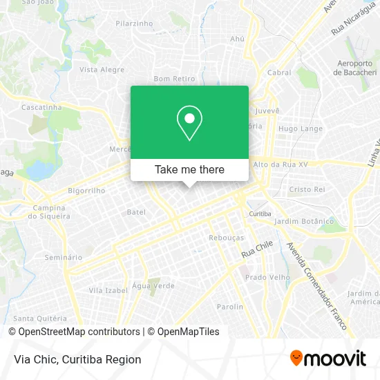 Via Chic map