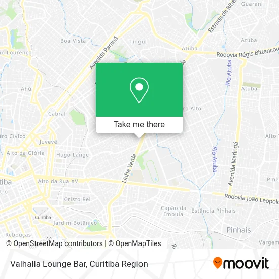 Valhalla Lounge Bar map