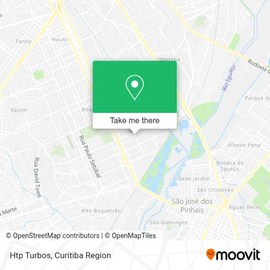 Htp Turbos map