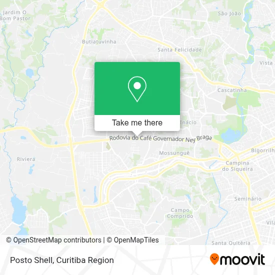 Posto Shell map