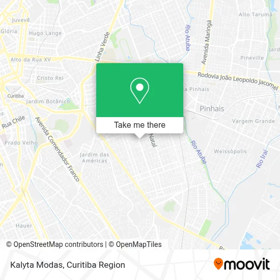 Kalyta Modas map