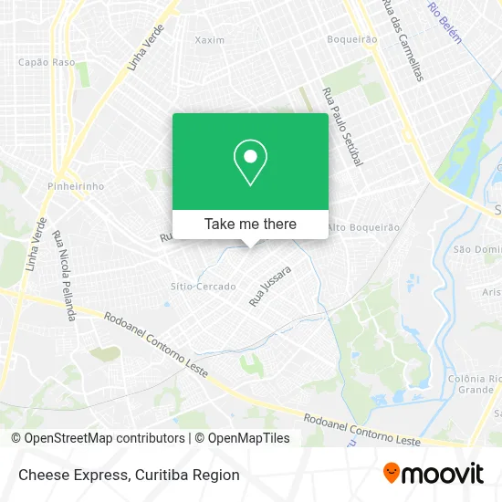 Cheese Express map