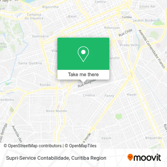 Supri-Service Contabilidade map