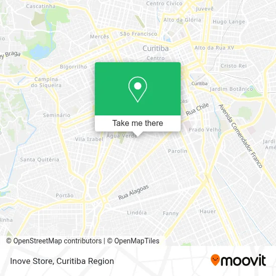 Inove Store map